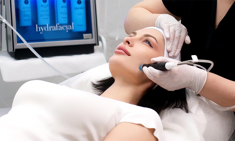 Hydrafacial treatment at Faces by FREDA Novi